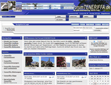 Tablet Screenshot of forumteneriffa.de